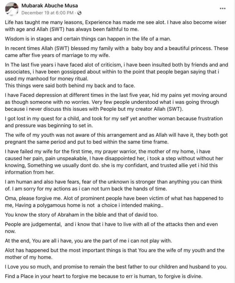 nigerian-man-publicly-apologizes-as-side-chic-gets-pregnant-same-time